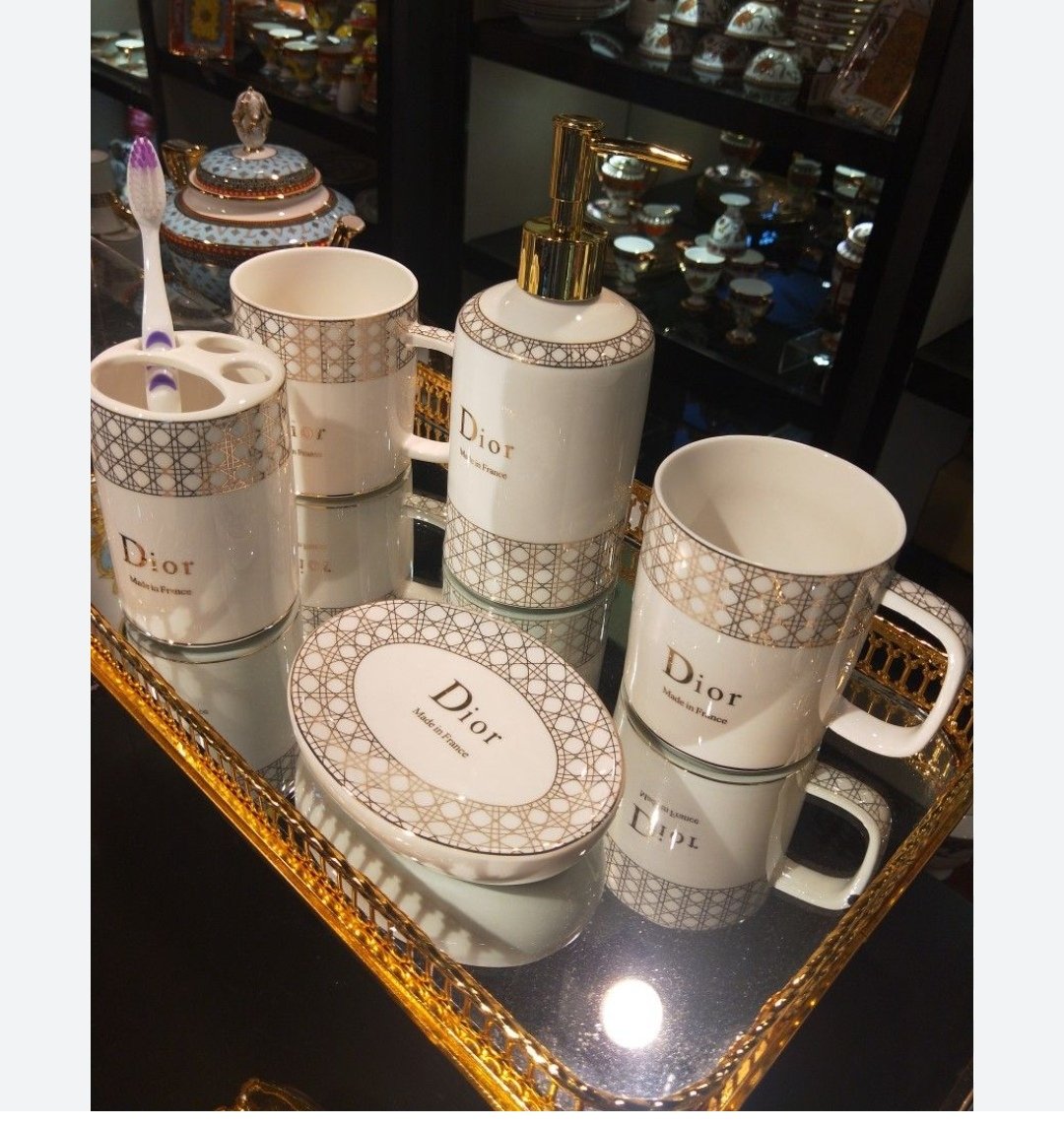 Dior Bathroom set of six pieces